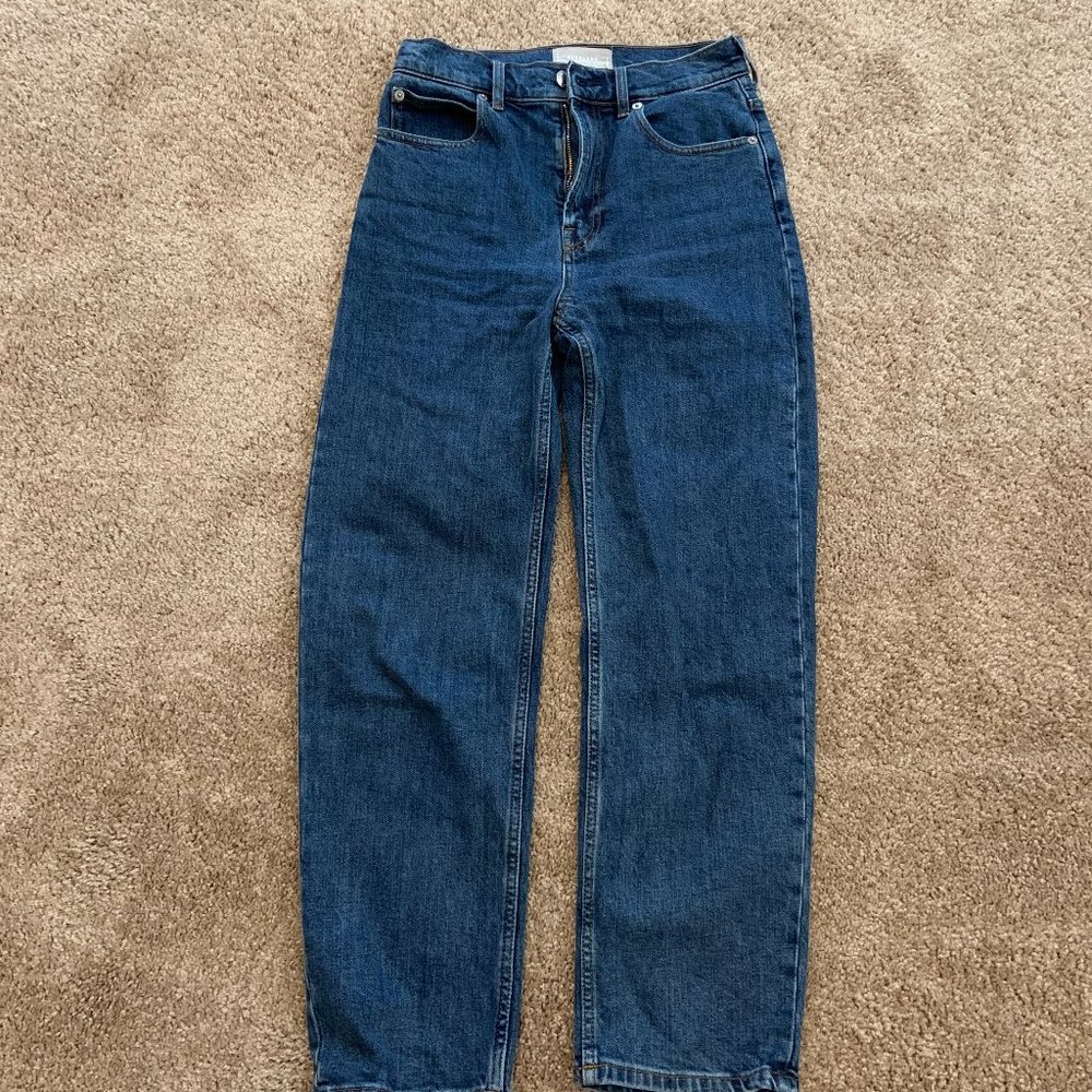 Everlane Way High Jean Indigo 25 NWOT